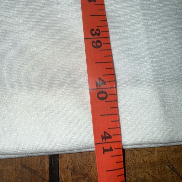 New Direction White Snow Pants with Gold Button Accents Size Large - Picture 12 of 13